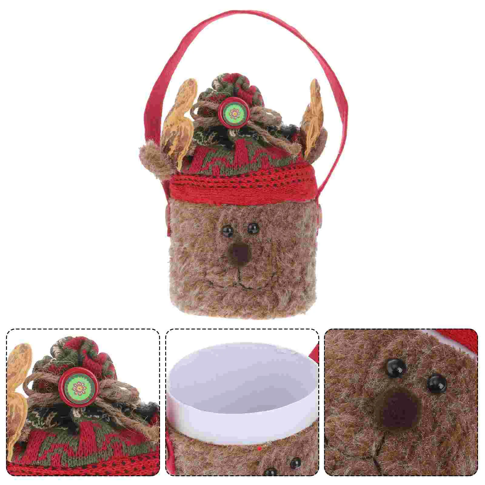 

1pc Candy Jar Paper Box Creative Candy Jar Gift Storage Can for Home