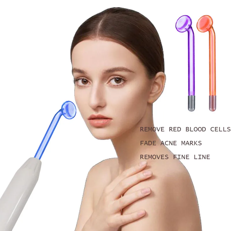 

Tube Replacement Electrodes for High Frequency Mushroom Glass Tube Facial Wand Skin Care Ance Spot Wrinkle Removal Anti-Aging