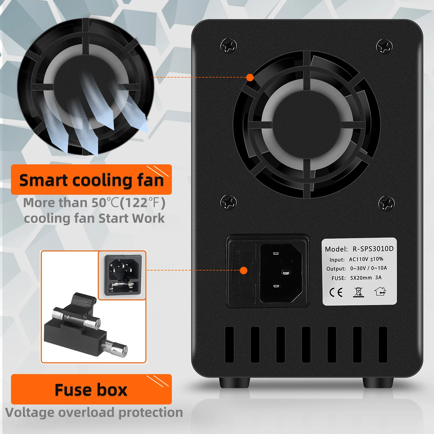 4-значный настольный источник питания для лаборатории 30 в 10 А 12 В 24 стабилизатор