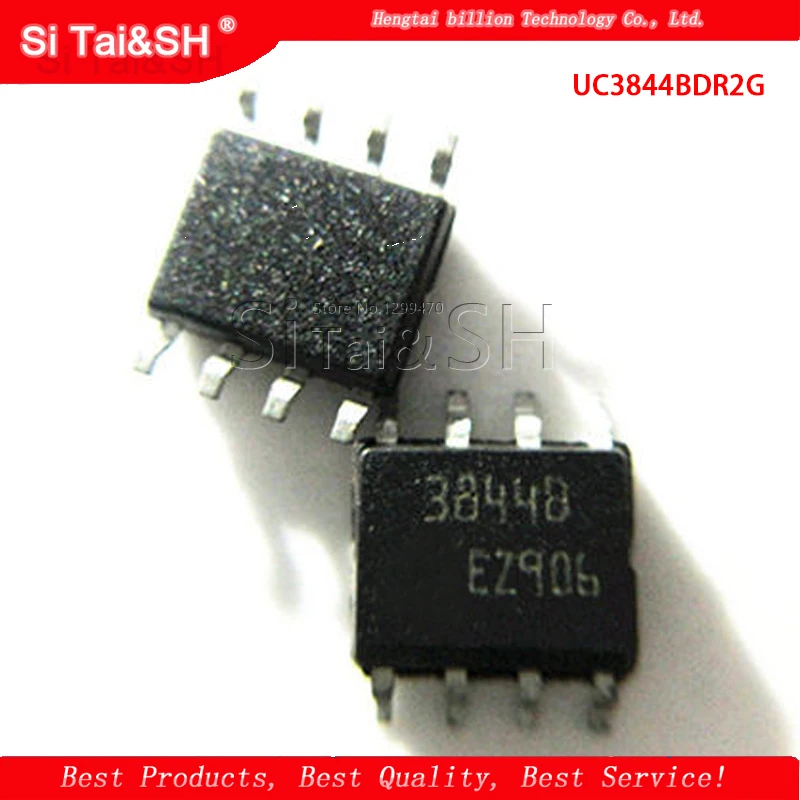 10PCS UC3844BDR2G UC3844B 3844B UC3844 ST/ON 8 SOP-8 |