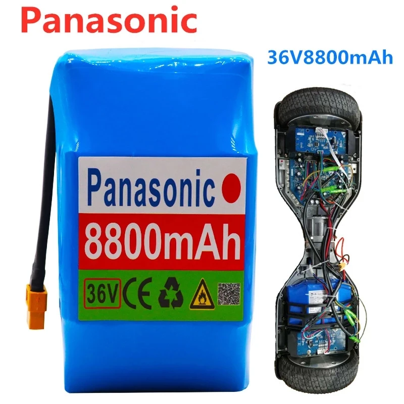 

Аккумуляторная литий-ионная батарея Panasonic 10s2p, 36 В, 100% мАч, 4400 Ач
