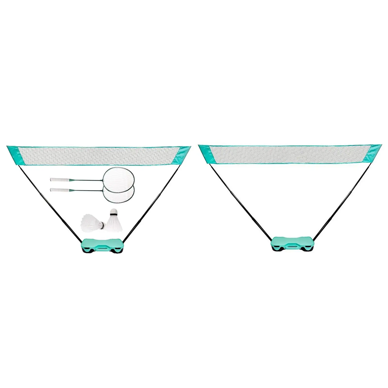 Набор для бадминтона эргономичная прочная бадминтоновая сетка с подставкой