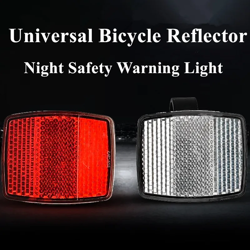 

Отражатель на руль велосипеда светоотражающий передний и задний предуПредупреждение ительный фонарь рефлекторы для горного и дорожного в...