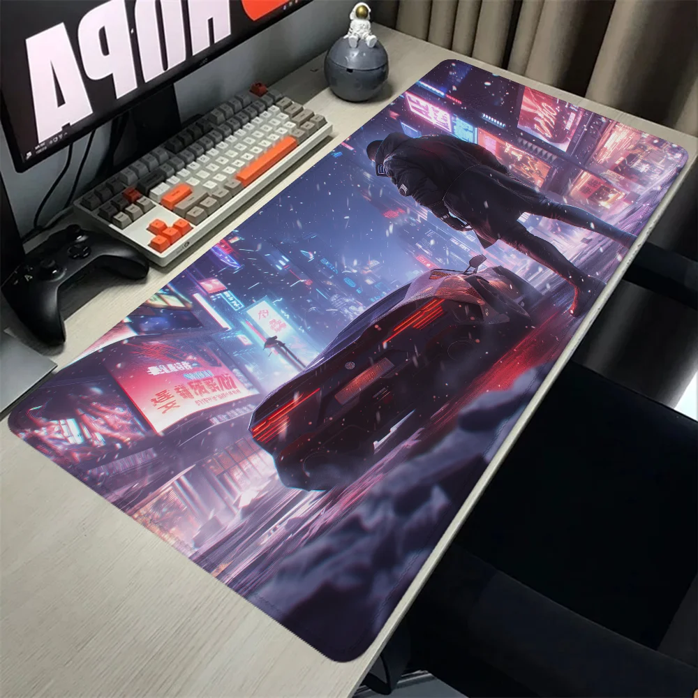 Аксессуары для компьютерных игр Настольный коврик C-CyberpunkS Xxl мыши 900x400