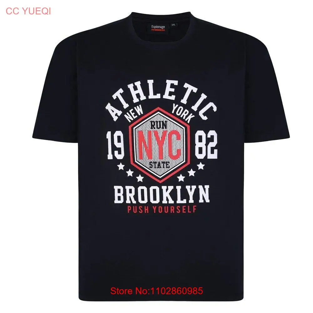ФУТБОЛКА ESPIONAGE T365 NYC ATHLETIC 2XL3XL 4XL5XL6XL7XL8XL