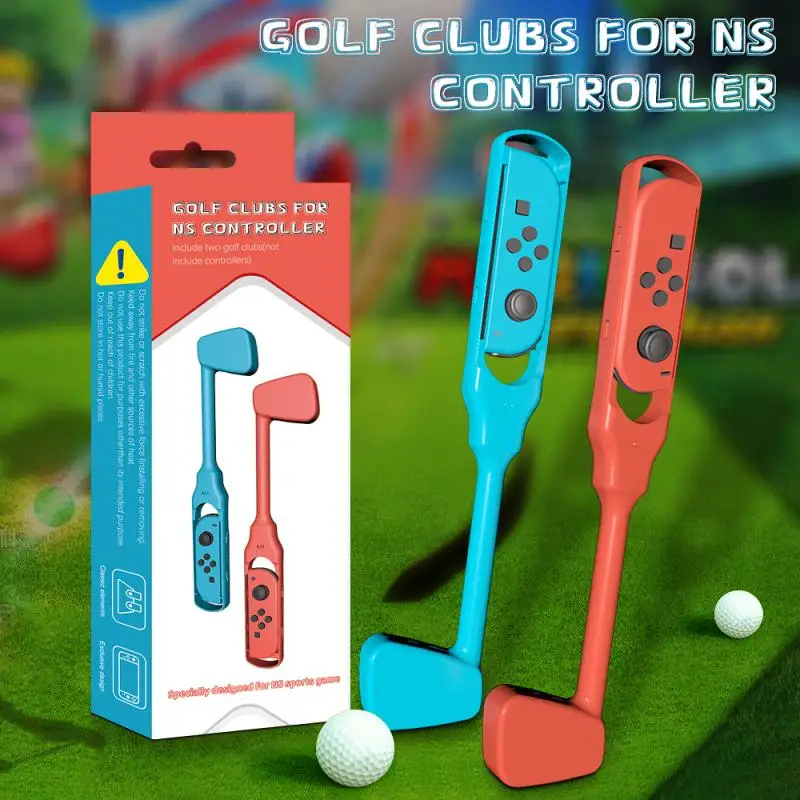 

1Pair Detachable Golf Games Sports Joypad Joystick Remote Control Hand Grip For Mario Golf Games For Nintendo Switch Accessories