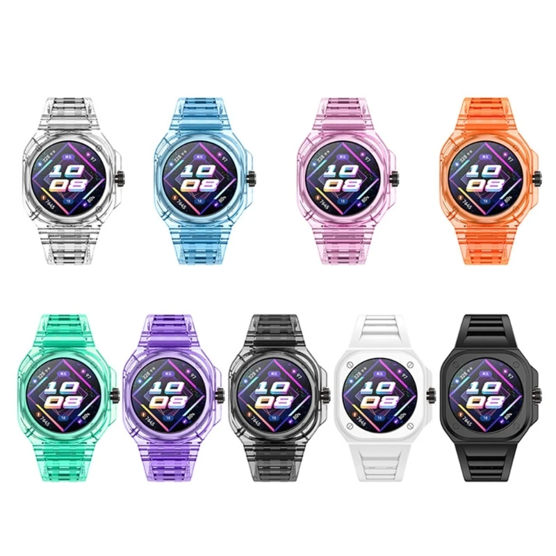 

Для GT-Cyber 22 мм спортивный ремешок для наручных часов ремешок кристально чистый