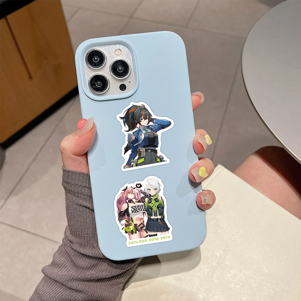 10/30/60 шт. мультяшные наклейки Zenless Zone Zero Game Kawaii Girl Nekomiya Mana Nicole Demara аниме-наклейки