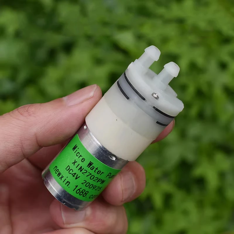 Маленький мини-водяной насос 370 постоянного тока 3 В 4 5 6 микро-мембранный 27 мм