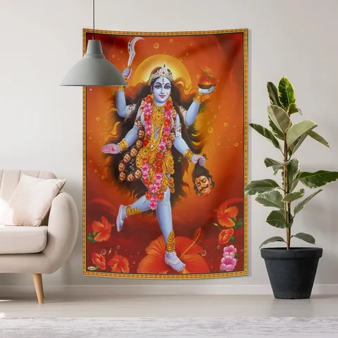 Гобелен Maa Kali 3x5ft