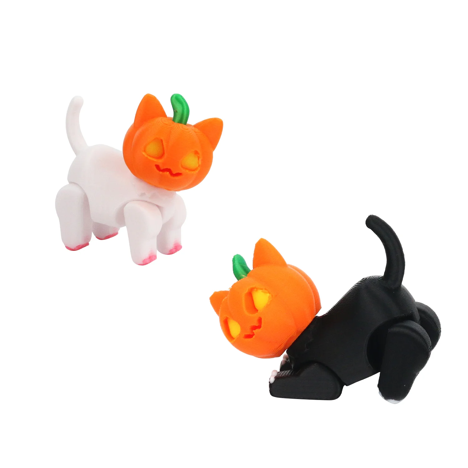 3D Тыквенный Кот Тематическая Игрушка Для Снятия Стресса На Хэллоуин Креативная