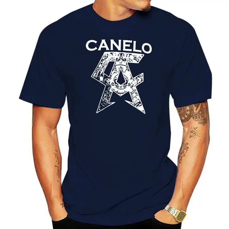 

New fashion trend Canelo Saul Alvarez New Boxinger Mexican Men's Black T-Shirt Size Clothing Hot fun casual print T-shirt