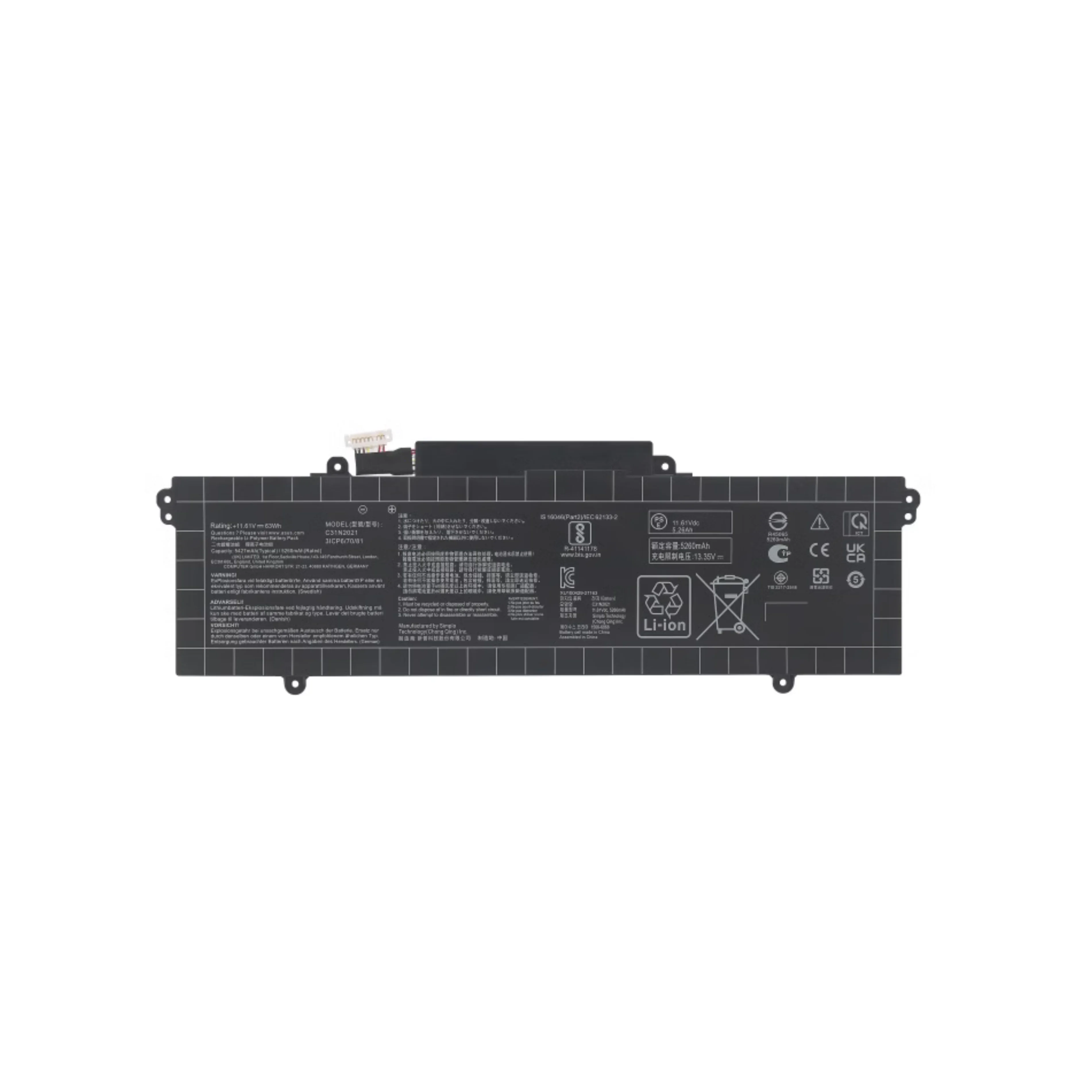 Фото C31N2021 UX5400E UP5401E UM5401Q UX5401EAJ №1