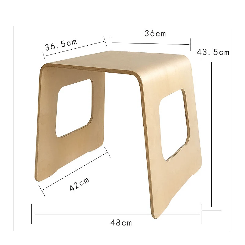 Скандинавский домашний портативный открытый стул обеденный журнальная книжка