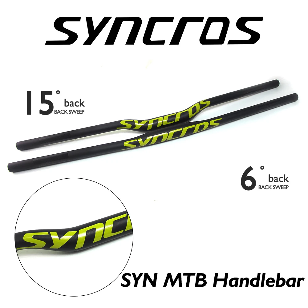 Плоский/Rise Syncros полностью из углеродного волокна MTB/BMX