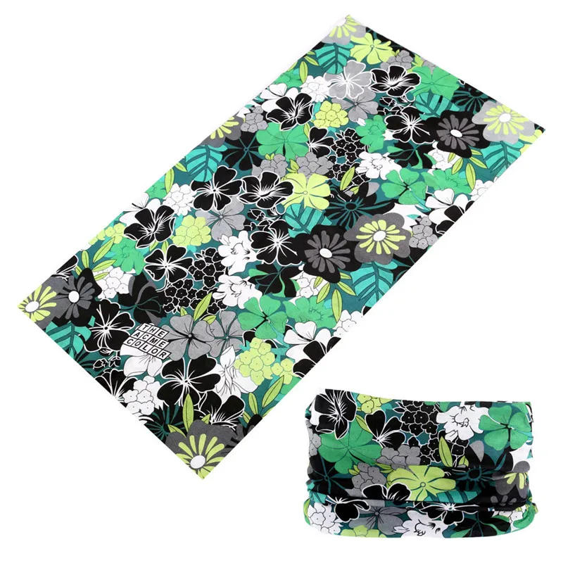 

2023 Outdoor Scarf Ring Sun Protection Seamless Tubular Riding Camping Magic Bandanas Tube Scarf Men Women Headband Hijab