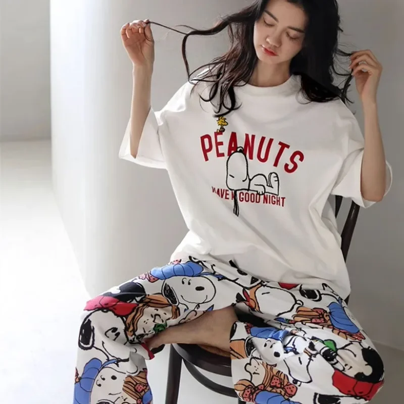 Sanrio новая одежда для сна Hello Kitty женские летние хлопковые брюки с короткими