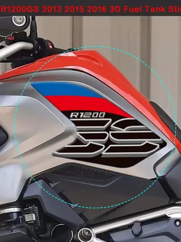 Для BMW R1200GS 2013 2015 2016 защитная наклейка на топливный бак 3D гелевая наклейка мотоцикл светоотражающая водонепроницаемая наклейка