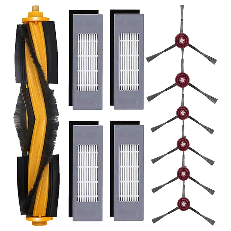 

1Set Replacement Accessories For Yeedi Vac/Vac Max/Vac Station/Vac 2 Pro Robot Vacuum Attachments Replace Filter Accessories