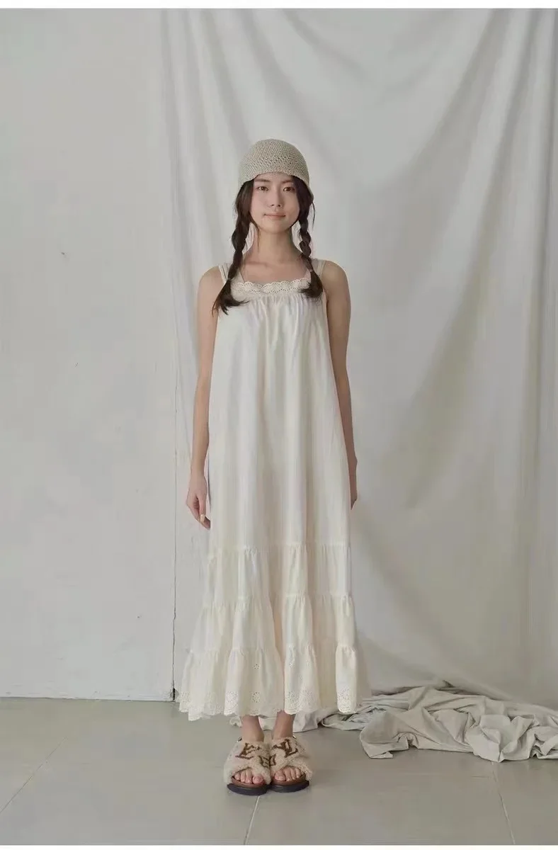 Новинка Осень 2024 женское стильное японское платье-чехол из хлопка и льна нишевое