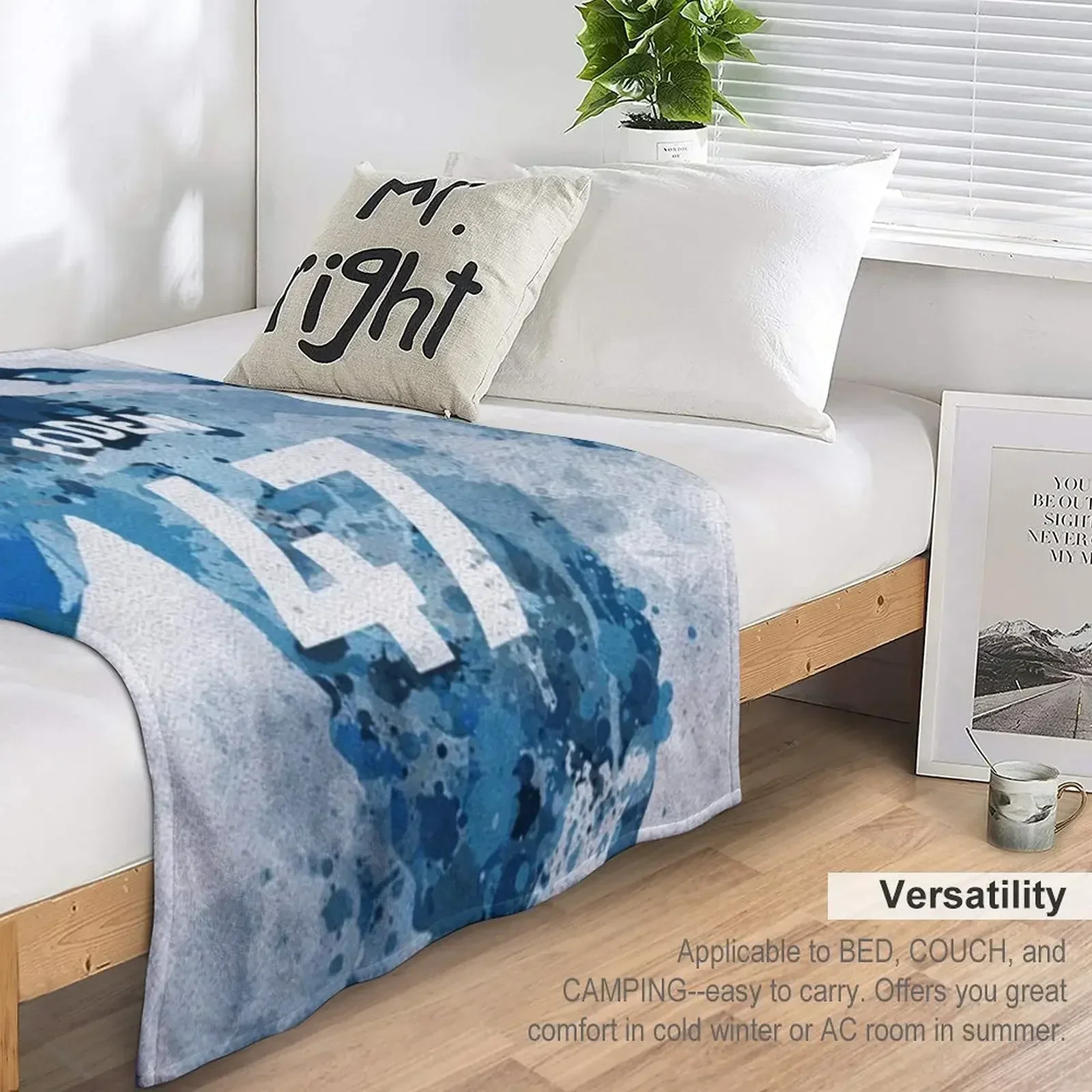 Art Phil Foden акварельное одеяло одеяла и рождественские украшения