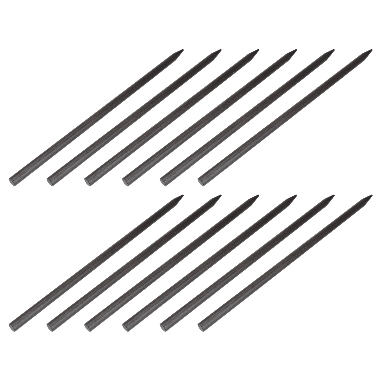 

12PCS Simple Log Hairpins DIY Wooden Hairpins Vintage Hair Clips Updo Hair Insert Hair Accessories for Women Girls Stick