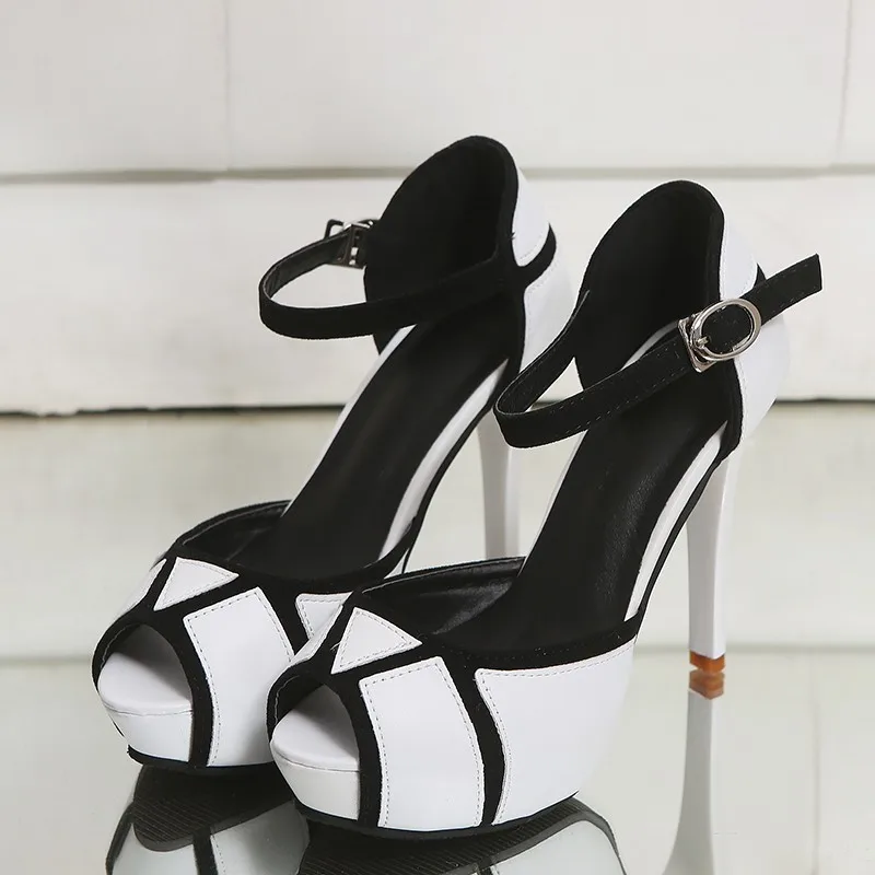 

Женские летние сандалии 2022 модные туфли на высоком каблуке 8 см с открытым носком туфли с пряжкой