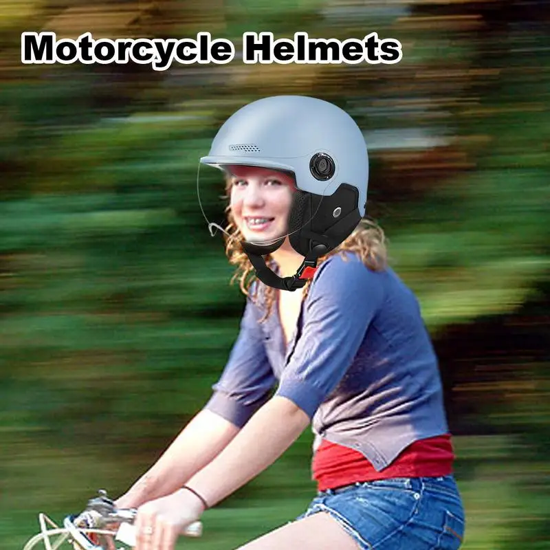 wa czapka ochronna na skuter elektryczny unisex motocyklowy kask ochronny regulowany pasek akcesoria jeździeckie dojazdów miejskich świeżym