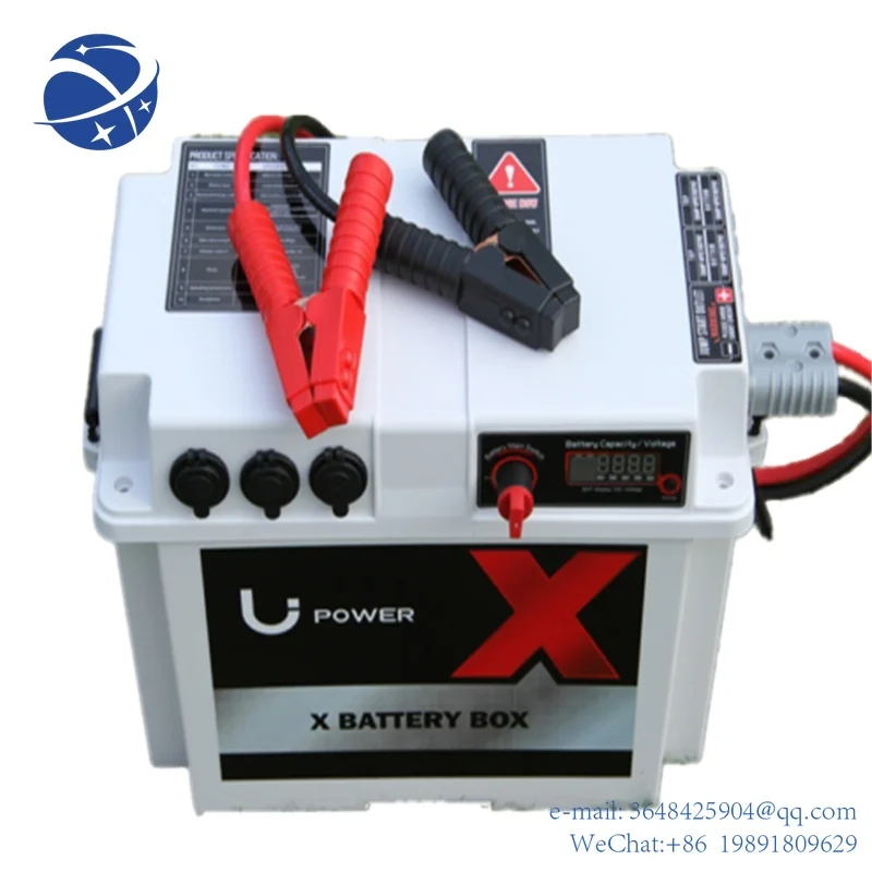 

YYHC outdoor camping solar lifepo4 marine battery abs plastic battery box is empty