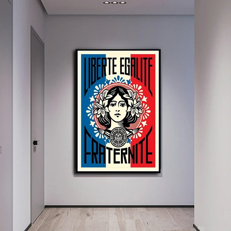 Винтажные постеры и принты Сделай искусство а не война поп-бар холст настенные