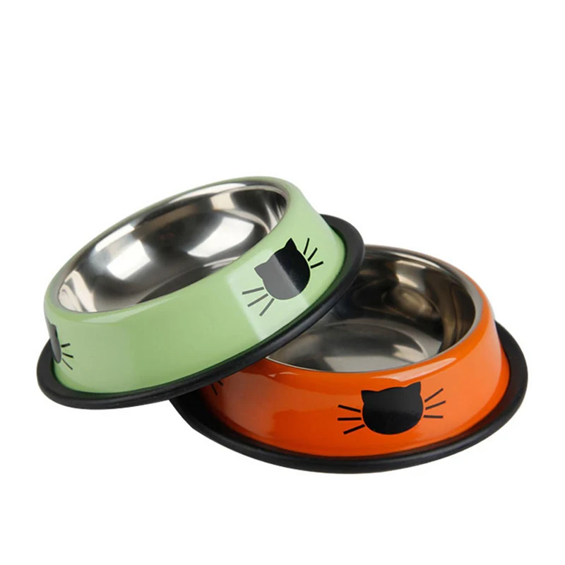 

Stainless steel cat bowl and dog bowl pet products are non slip