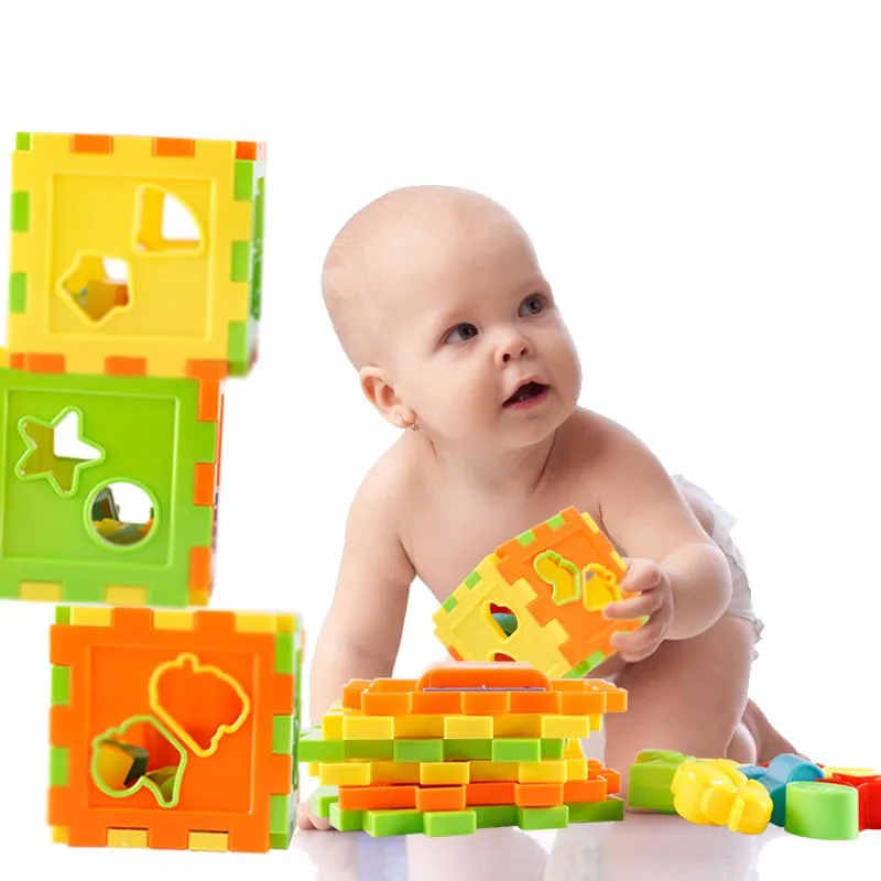 

Colorful Baby Math Square Matching Blocks Children Sorting Box Educational Toys Early Childhood Learning Toy Funny