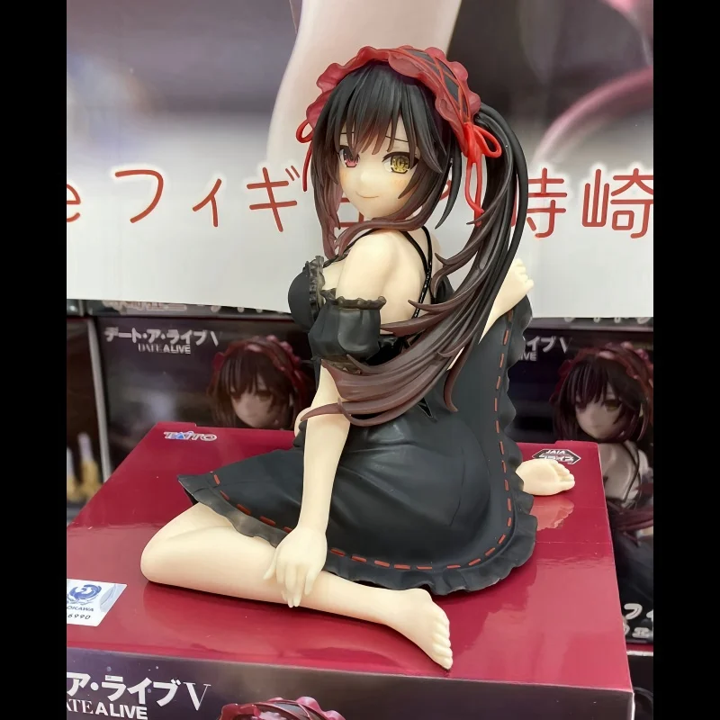 Оригинальная фигурка Taito Date Alive Kurumi Tokisak Nightmare Desktop милая аниме-фигурка модель из