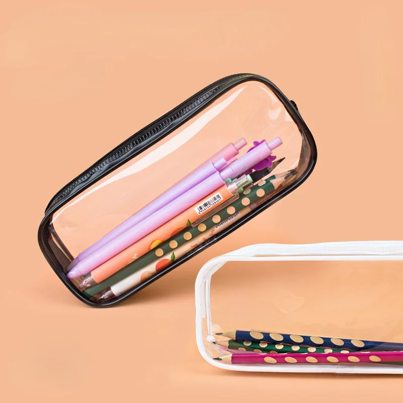 

Transparent Women's Cosmetic Bag Travel Waterproof Zipper Makeup Bag for Girl Large Capacity Handbags Storage Beauty Case