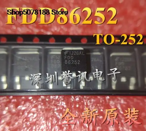 

10pieces FDD86252 FDD86252 MOSFET TO-252 Original and new fast shipping