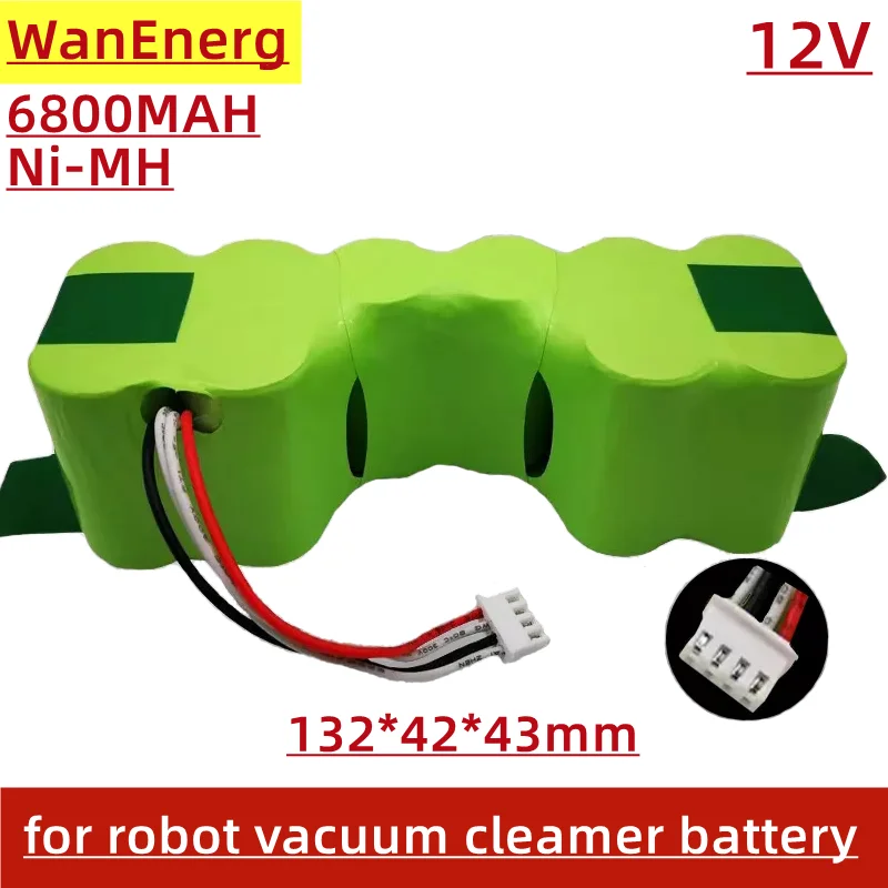 

12V 6800Mah робот Stofzuiger Batttery Pack Для Ecovacs Deebot DE55 DE5G DM88 DD35 DG710 DG716 Onderdelen Accessoires