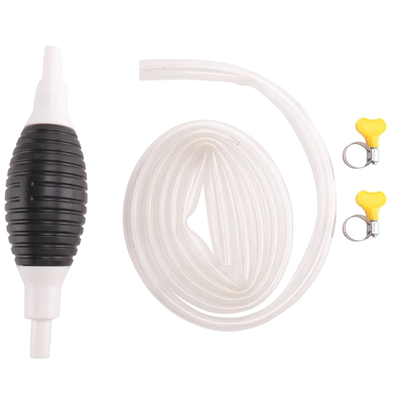 Сифон с высоким потоком 2 м ручной портативный автомобильный насос для переноса