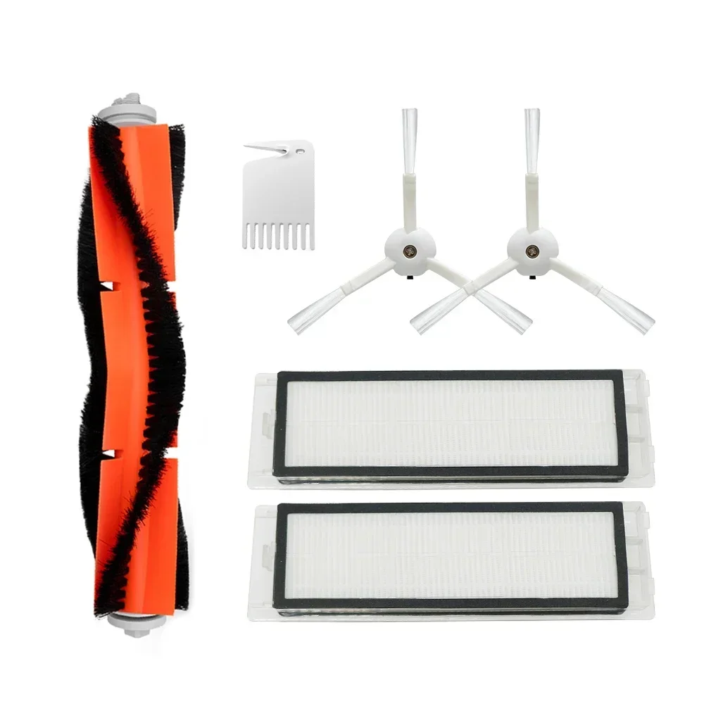 Фото Запчасти для пылесоса Xiaomi MI Robot 2 Roborock S50 S51 T4 P5 T6 T7 PRO S5 Max, фильтр НЕРА, основная щетка, запчасти SDJQR01RR SDJQR02RR №3