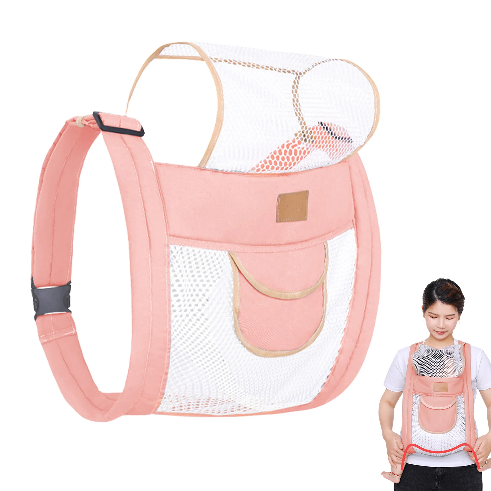

Backpack Infant Carrier Stretchy Infant Sling For Extended Support And Comfort For Newborns Up To 20 Kg