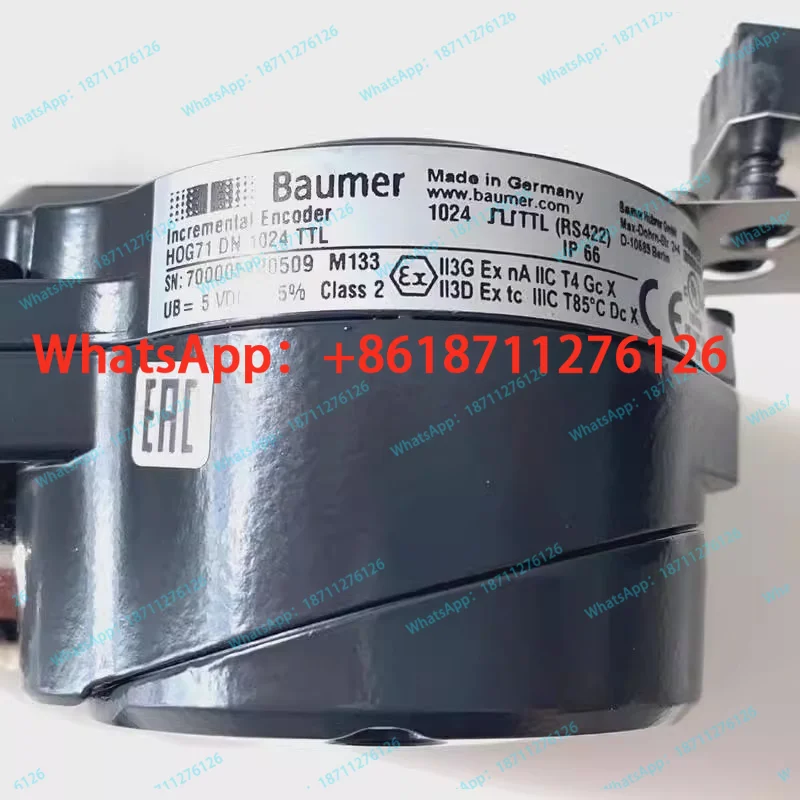 Фото Взрывозащищенный энкодер Baumer HOG 71 DN 1024 TTL №4