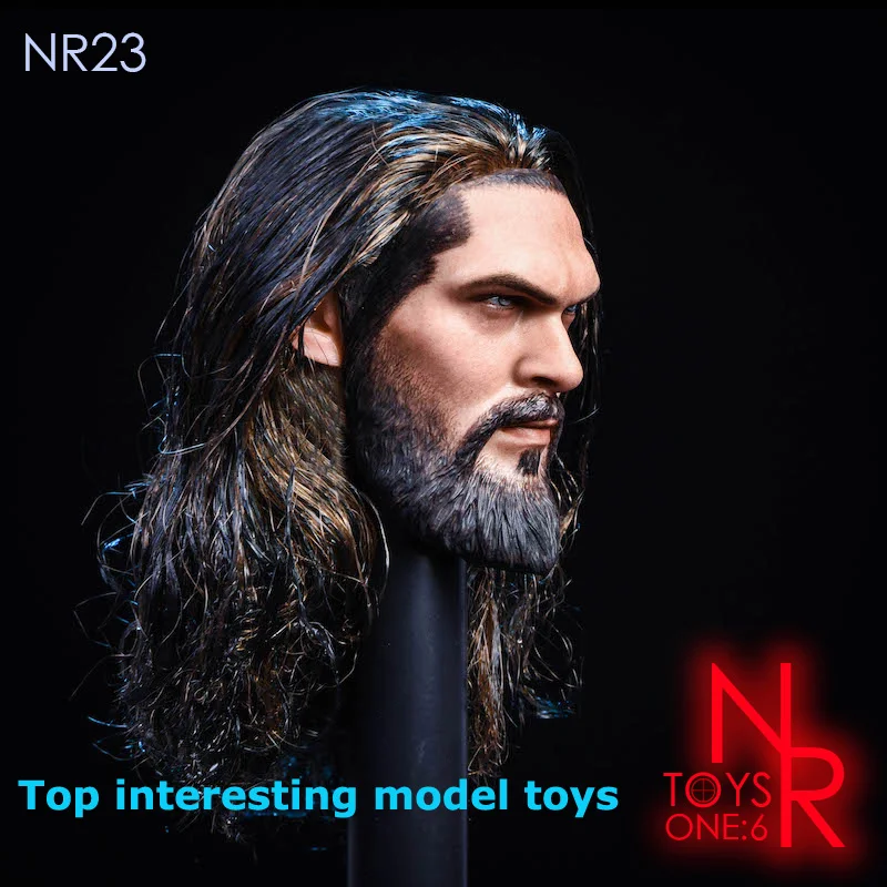 

NRTOYS 1/6 NR23 Prince Long Hair Head Carving Model for 12 Inch Male Strong Action Body Doll