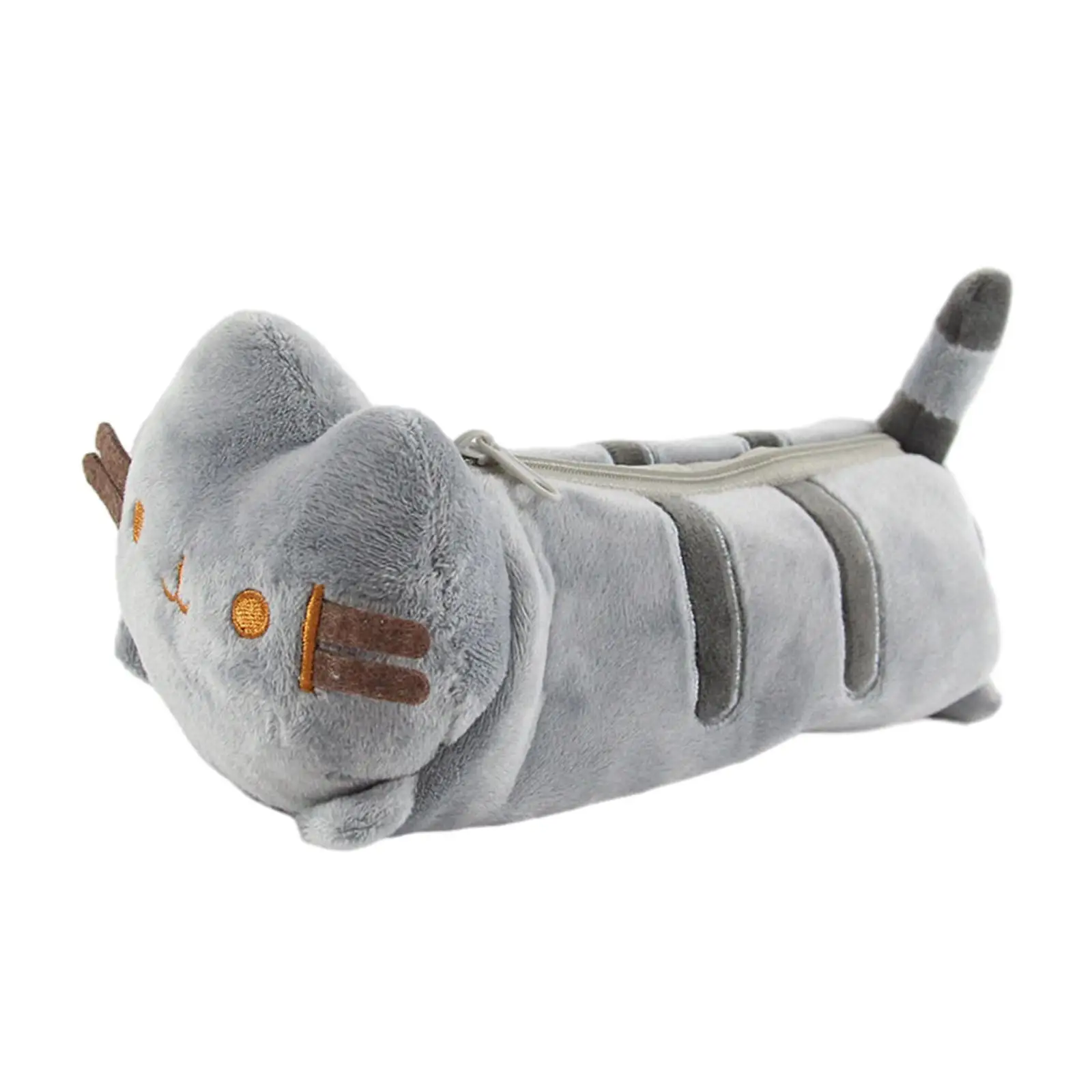 

Плюшевый пенал для канцелярии с кошечкой