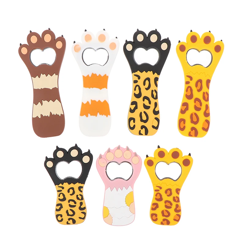 Мультяшная открывалка для бутылок с милыми звездами пивом кошка птица магнитная