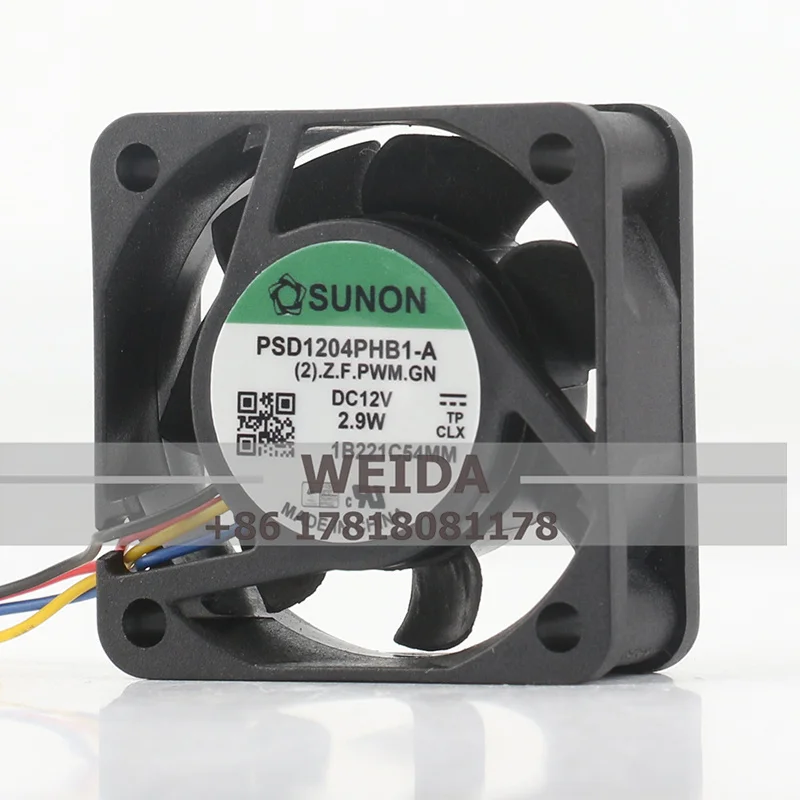 Фото Новый двухшаровой охлаждающий вентилятор SUNON PSD1204PHB1-A 4015 DC12V 2,9 W 4CM 40*40*15 №2