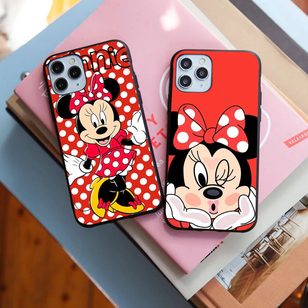 SM-48 Minnie Silicone TPU чехол для Realme 2 3 3i 5 5i 5s 6 6i 6s X X2 XT Pro Lite мягкий