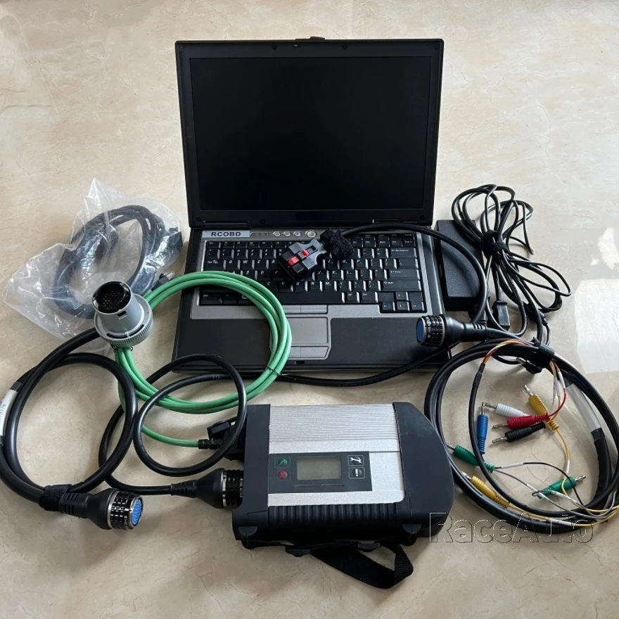 Фото Программное обеспечение MB Star SD C4 SSD HDD HHTWin/Xentry для диагностики неисправностей, программирования ЭБУ, SCN, ноутбук D630 для автомобилей и грузовиков, инструмент для ремонта с подключением по Wi-Fi. №2