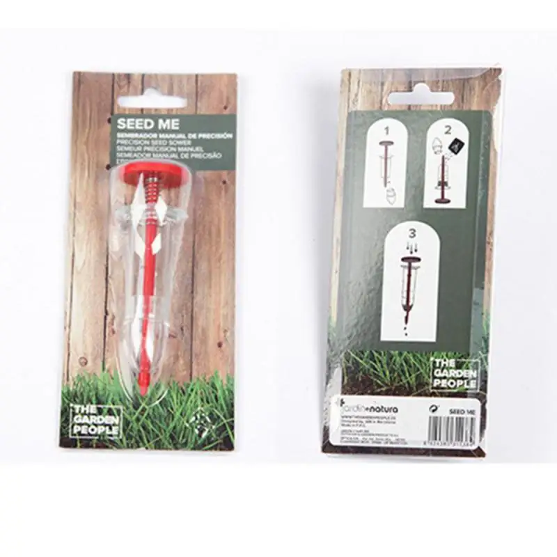 

2/4/5PCS Transparent Manual Planter Accessories Simple Seeder Safe Healthy Syringe Planting Tools Planter Seedling Raised
