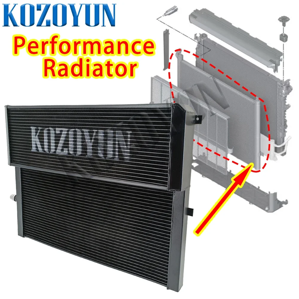 Теплообменник Intercooler для BMW B58 540i 540ix G30 G31 xDrive 16-23