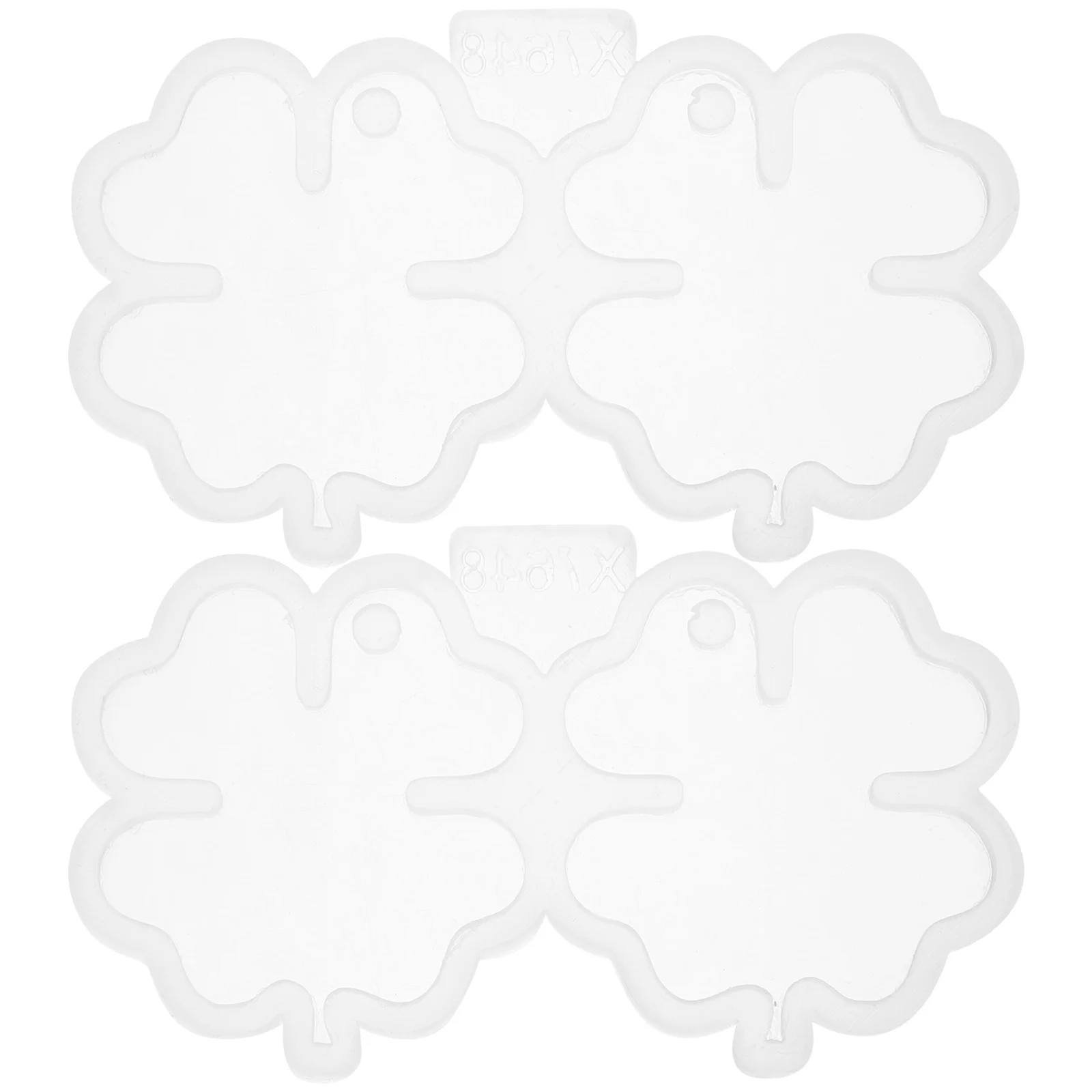 

Molds Resin Silicone Keychain Day Earring Shamrock Epoxy S Patrick Leaf Jewelry Four Casting St Party Badge Reel Necklace Candy