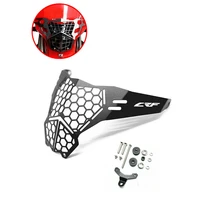 motorcycle accessories headlight grille guard protector cover for honda crf 300l 450l 450rl 2019 2022